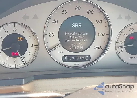 2008 Mercedes-Benz E 350 from USA, damaged, VIN WDBUF56X38B210124